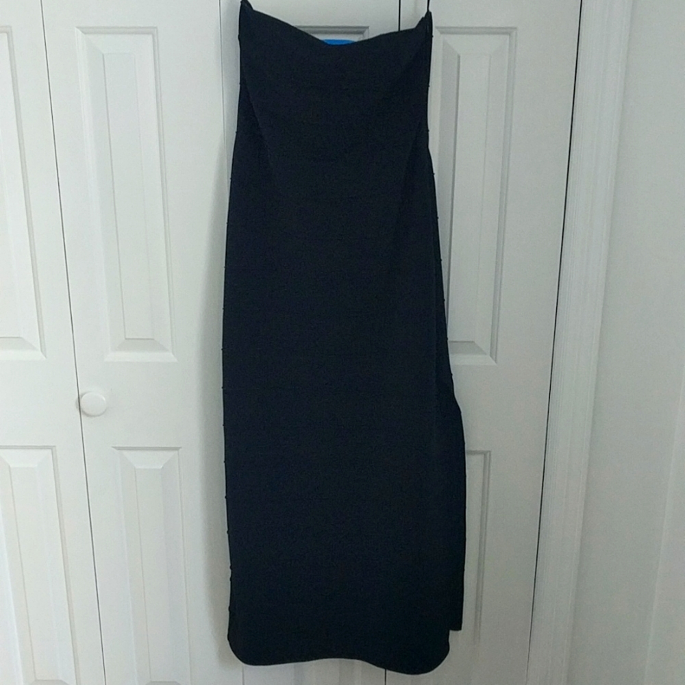 Nine 2 Nine Long Dress Black - Picture 1 of 7